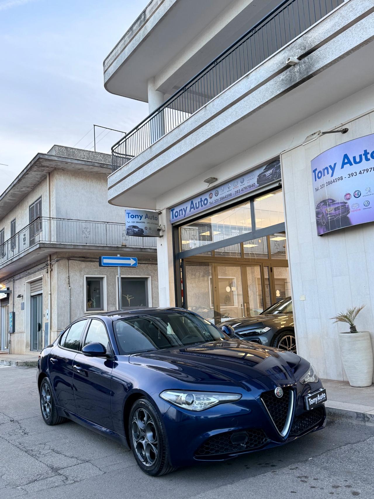Alfa Romeo Giulia 2.2 Turbodiesel 136 CV AT8 Business NAVI,TELECAMERA,FARI FULL LED,BLUETOOTH,ANDROID AUTO