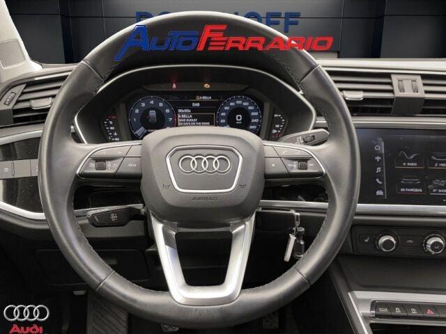 Audi Q3 SPORTBACK FULL LED APPLE CAR PLAY CRUISE ADATTIVO SENS PARK DOPPI