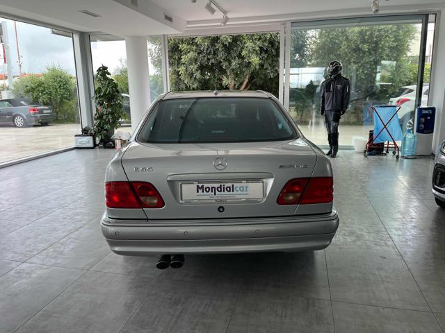 MERCEDES-BENZ E 55 E55 AMG 5.5 v8 Tetto navi Pdc iscritta asi