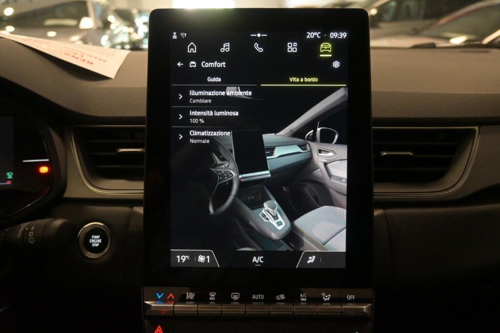 RENAULT CAPTUR NEW 1.0 TCE 90CV 6M. TECHNO ( FARI LED - AMBIENT LIGHTS - COCKPIT - CRUISE - MIRROR - SENSORI POST. - TELECAMERA POST. - CERCHI 18 - TETTO BICOLORE )