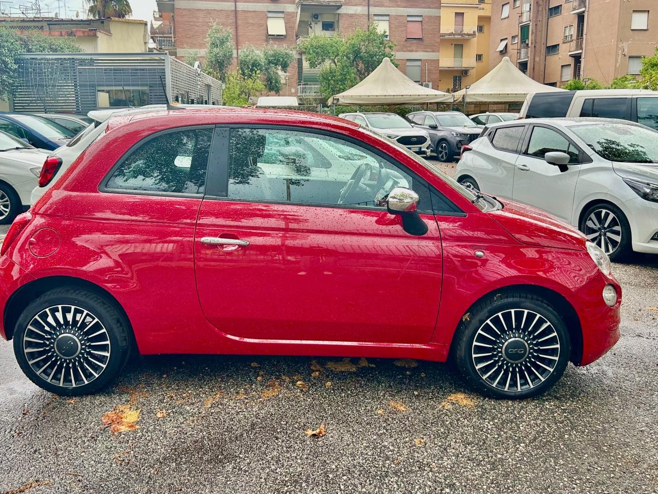 Fiat 500 1.0 Hybrid Red