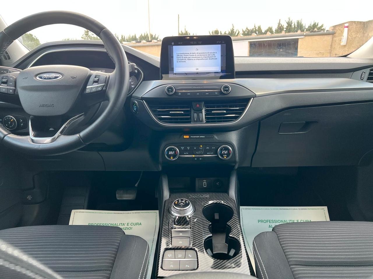Focus 1.5 berlina 120 CV automatico Co-Pilot