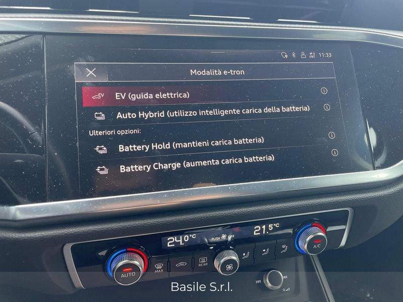 Audi Q3 Sportback 45 TFSI e S tronic Business Plus