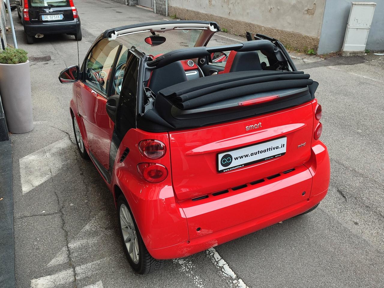 Smart ForTwo 1.0 52 kW MHD cabrio passion km 83.019 Navi Touch