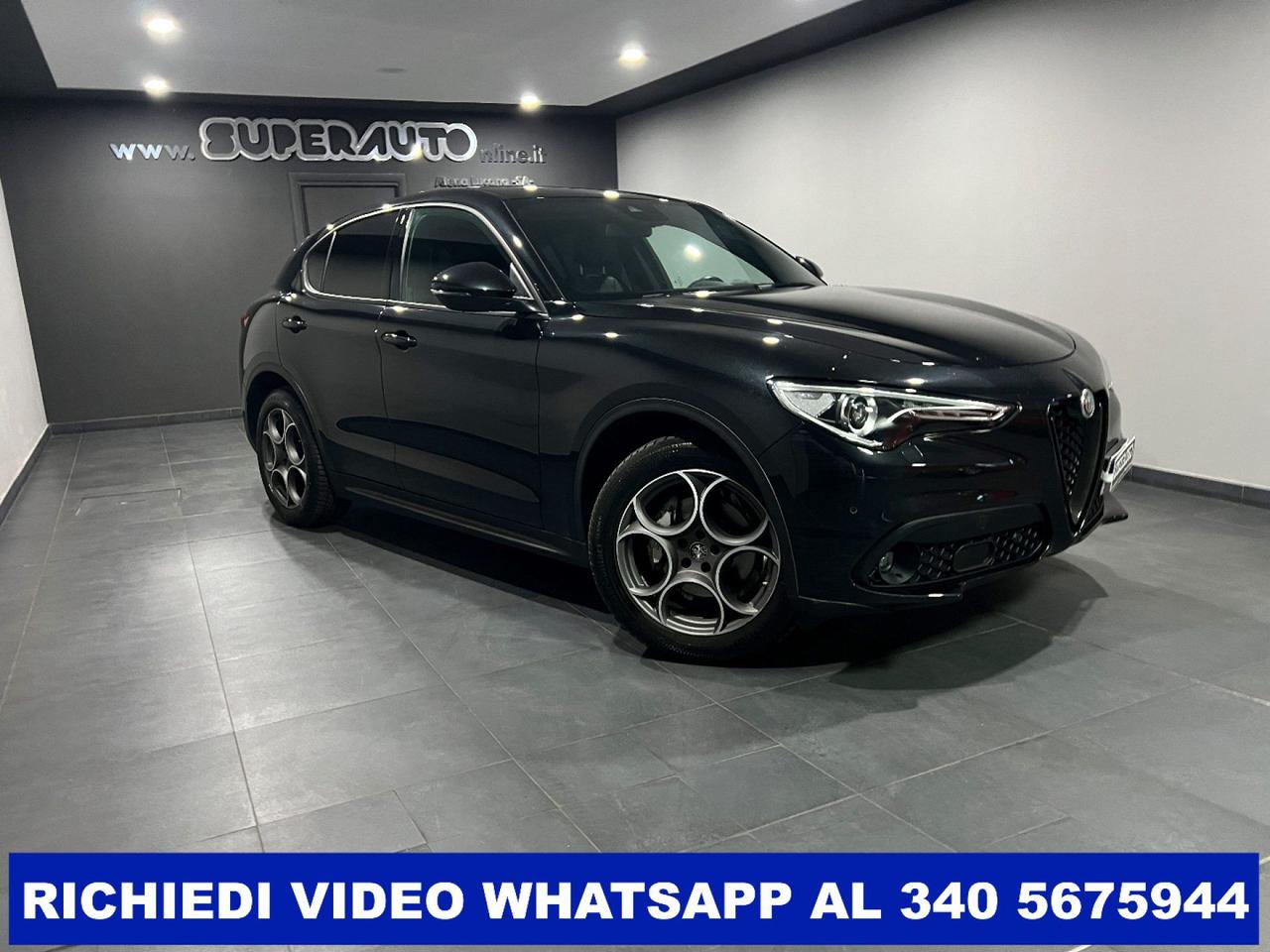 Alfa Romeo Stelvio 2.2 Turbodiesel 190 CV AT8 Q4 Sprint TOTAL BLACK