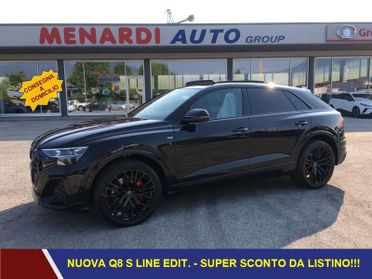 Audi Q8 S line edition 50 TDI quattro tiptronic S-LINE TETTO+VALCONA+MATRIX