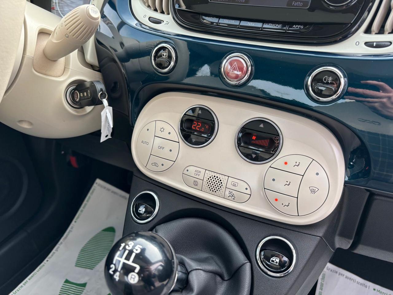 FIAT 500 1.2 69cv LOUNGE