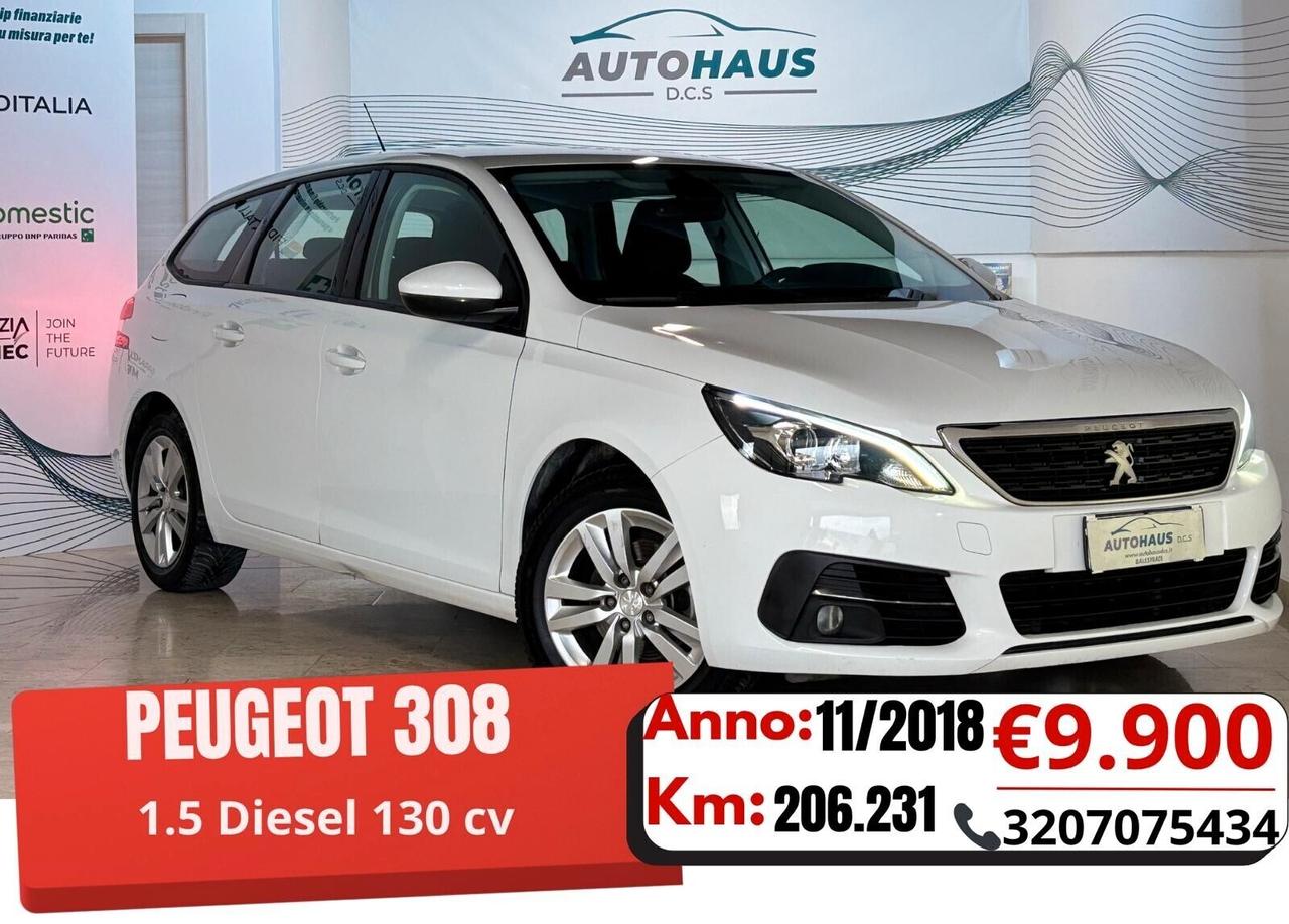 Peugeot 308 BlueHDi 1.5 DIESEL 130 CV SW