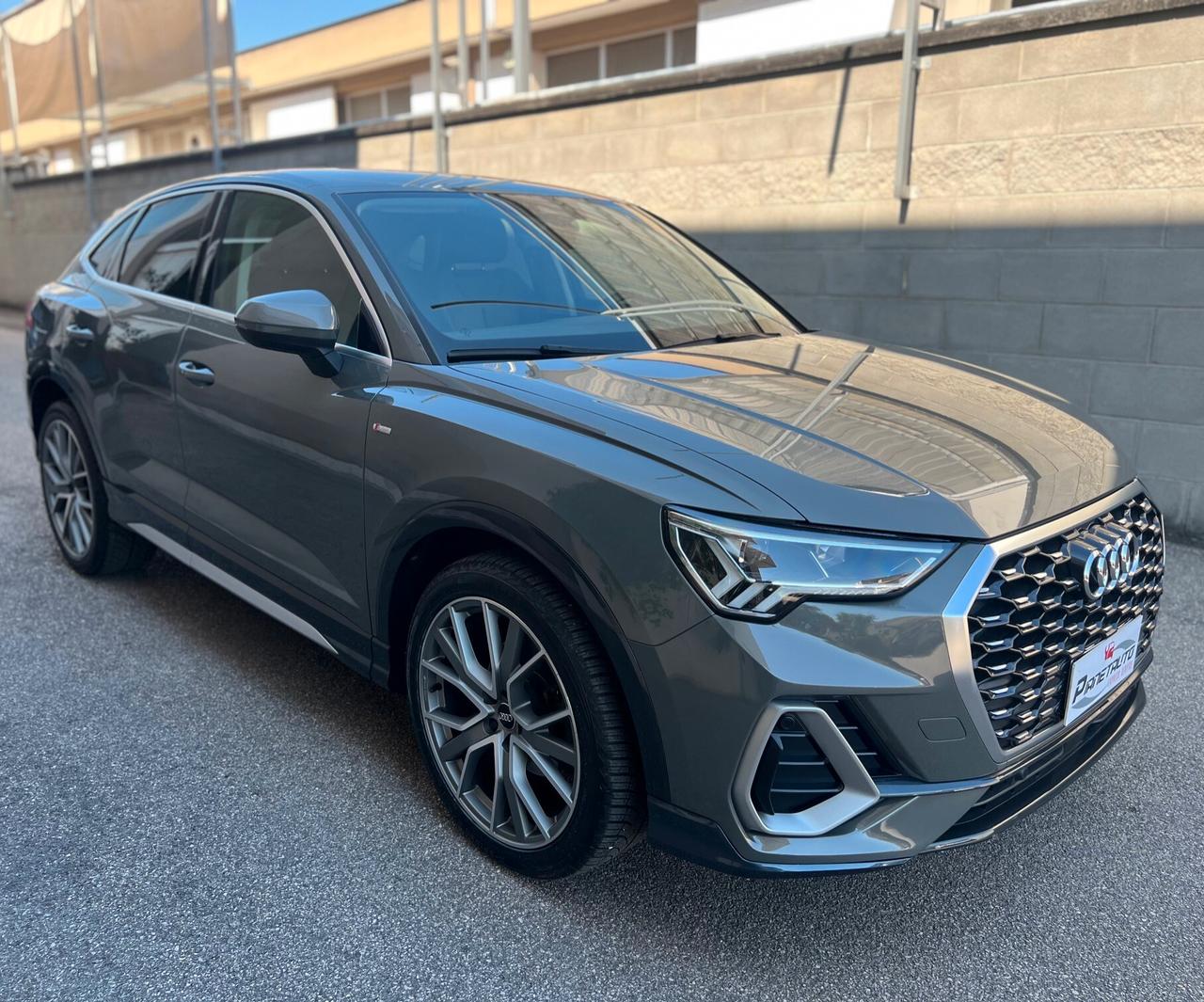 Audi Q3 Sportback SPB 35 2.0 tdi S line edition s-tronic LED/CAMERA/20; PERFETTA!!