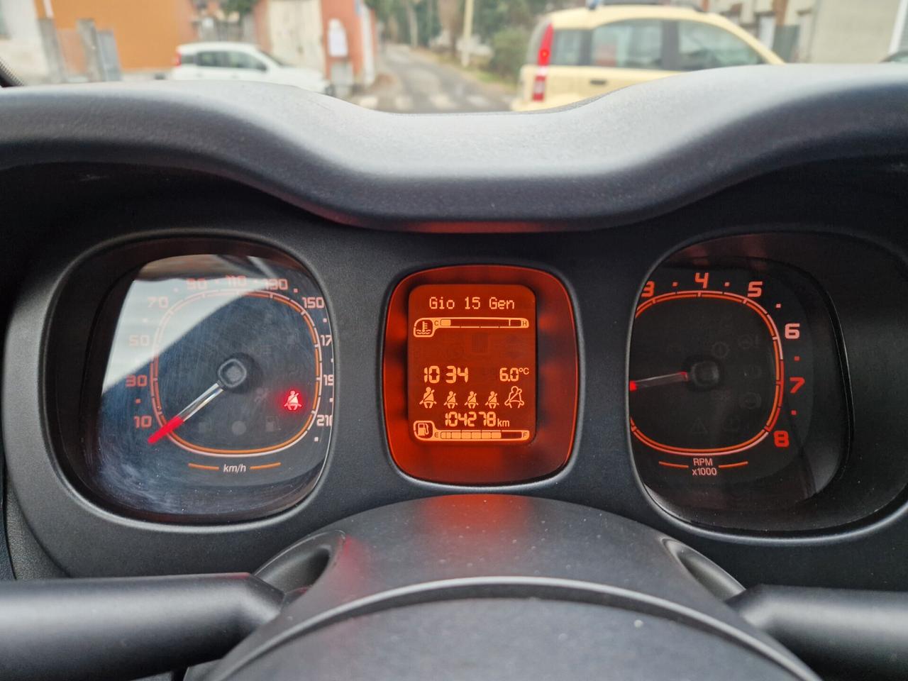 Fiat Panda 1.2 69CV Benzina Euro6, Clima, Servosterzo, Radio