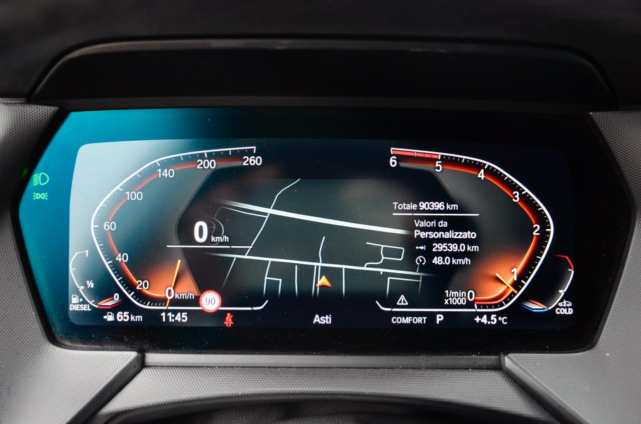 BMW 118d MSPORT 5p 150cv AUTO, GARANZIA UFF BMW, SERVICE DIMOSTRABILI, SEDILI A GUSCIO, 19", FARI FULL LED, APPLE ANDROID, PERMUTE