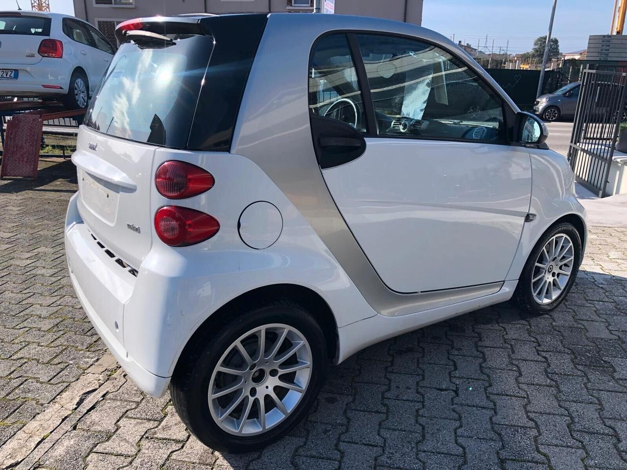 Smart ForTwo 1000 52 kW coupé passion GARANZIA EUROPEA CONFORMGEST 24 MESI RINNOVABILE FINO A 36 MESI!!!