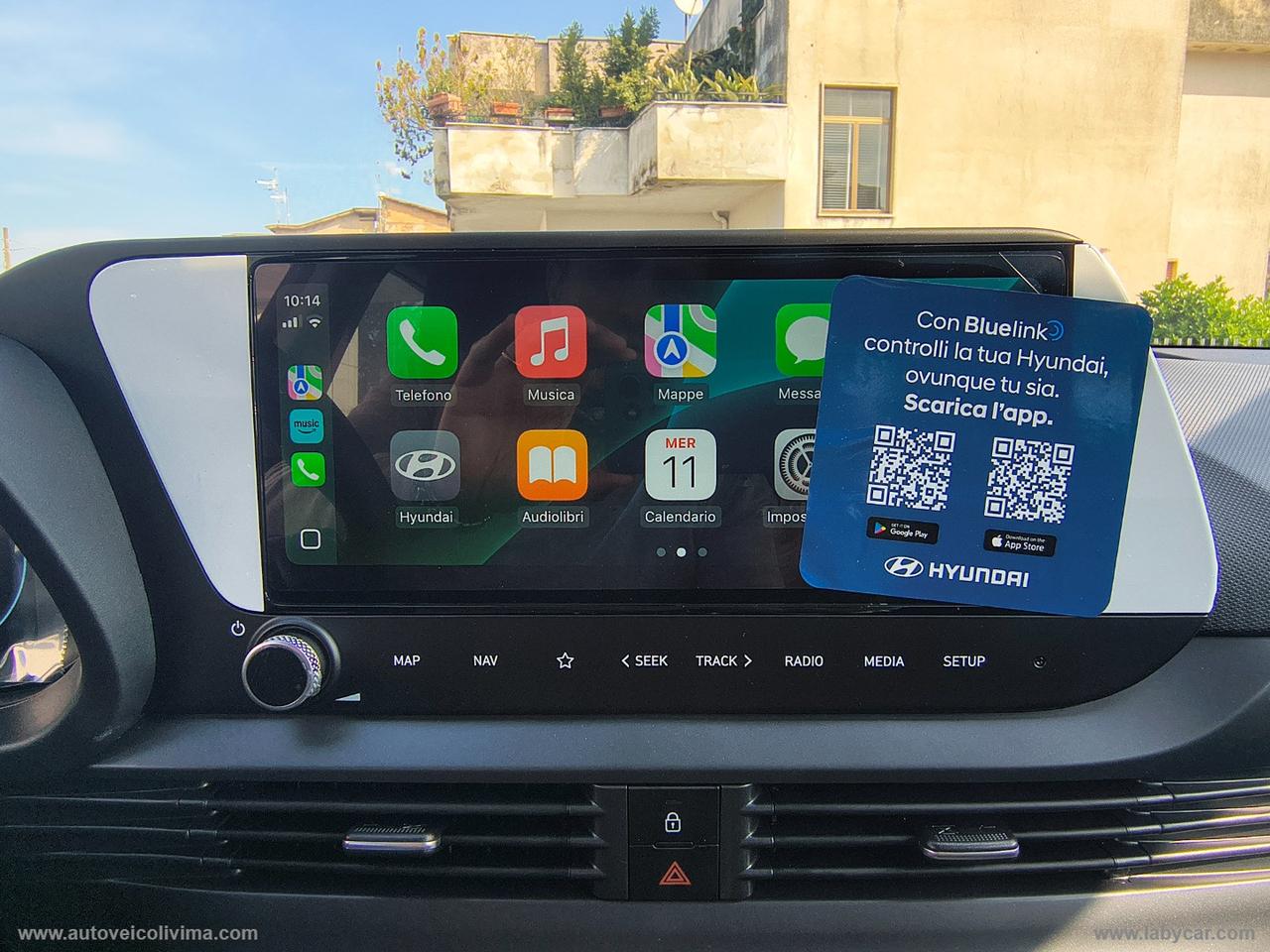 HYUNDAI i20 1.2 MPI MT GPL Connectline KM 0 ITALIA