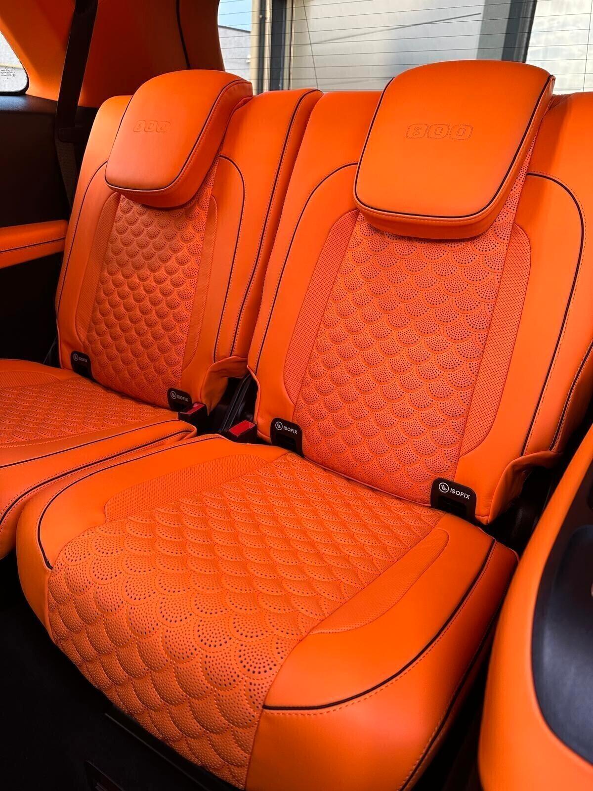 Mercedes-benz GLS 63 S AMG BRABUS 800/FULL ORANGE WIDESTAR/EXCLUSIV LEATHER^IVA ESPOSTA^