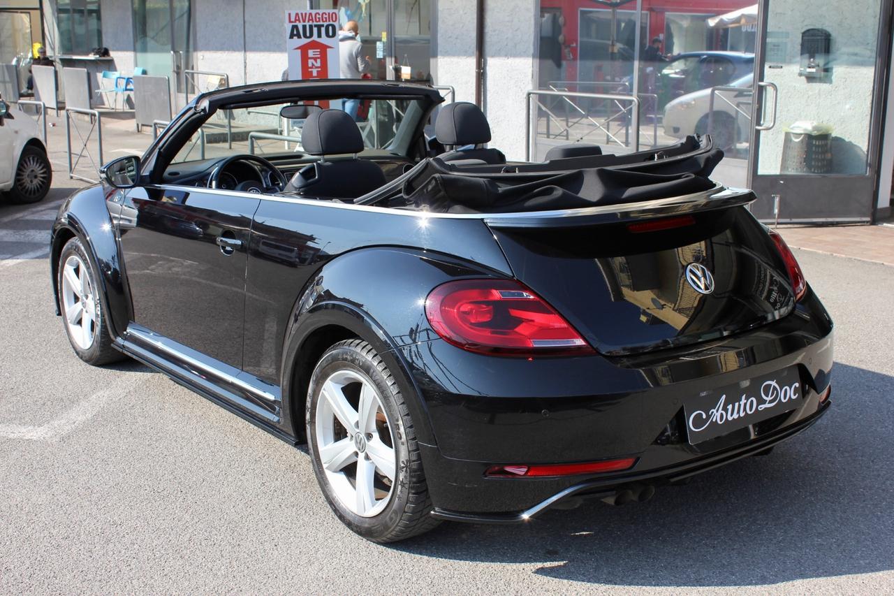 Volkswagen Maggiolino Cabrio 1.4 TSI Sport R-LINE NAVY SENSORI SEDILI RISCALDABILI