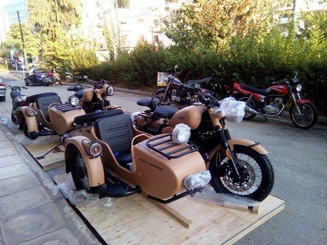 SIDECAR "CHANGJIANG 650 PEKINO EXPRESS" NUOVO QUI PROVE SU STRADA