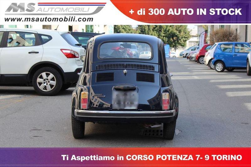 FIAT 500 L (d'epoca) LUSSO Targa e Libretto Originali