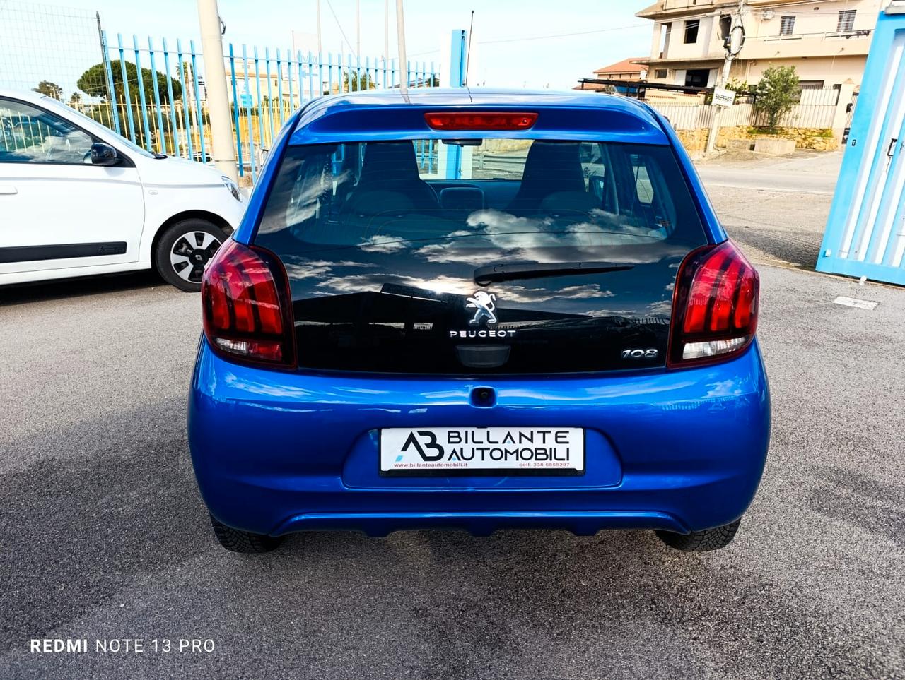 Peugeot 108 1.0 cc 72 cv 5 porte Active 2019