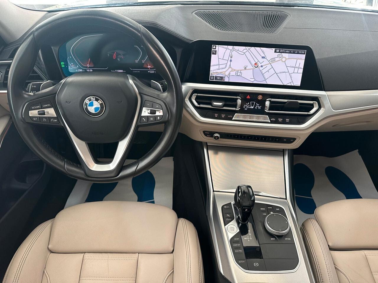 BMW 320 d Touring Sport auto -IVA ESPOSTA / TAGLIANDI BMW