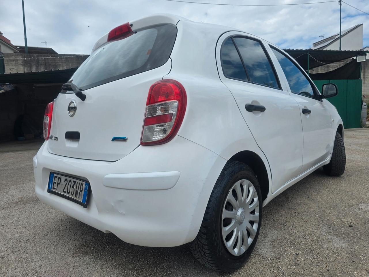 Nissan Micra 1.2 benz 5 porte GPL Tekna full nuova 2013