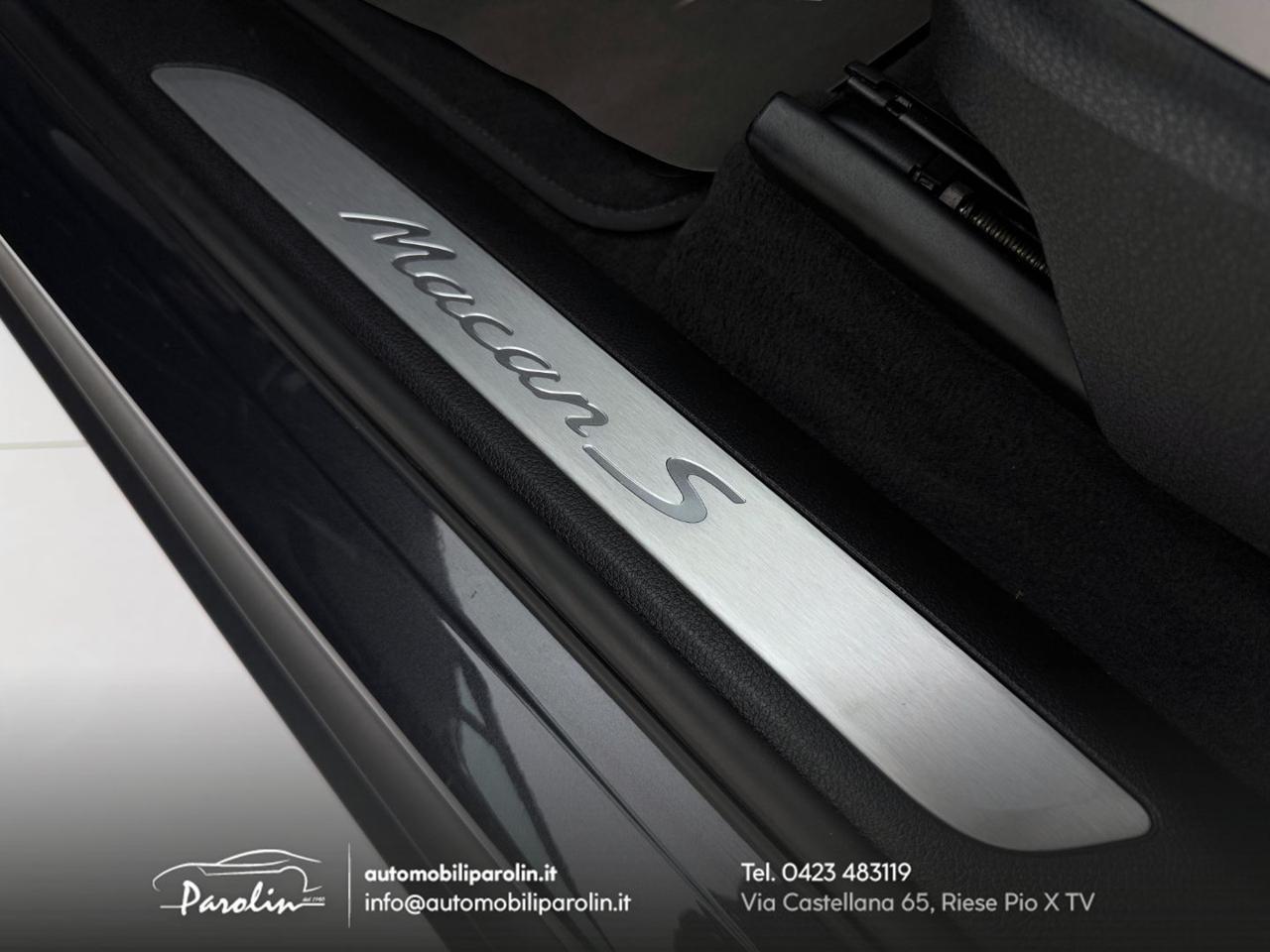 PORSCHE Macan 3.0 S Scarico-Telecamera-Black pack-21''