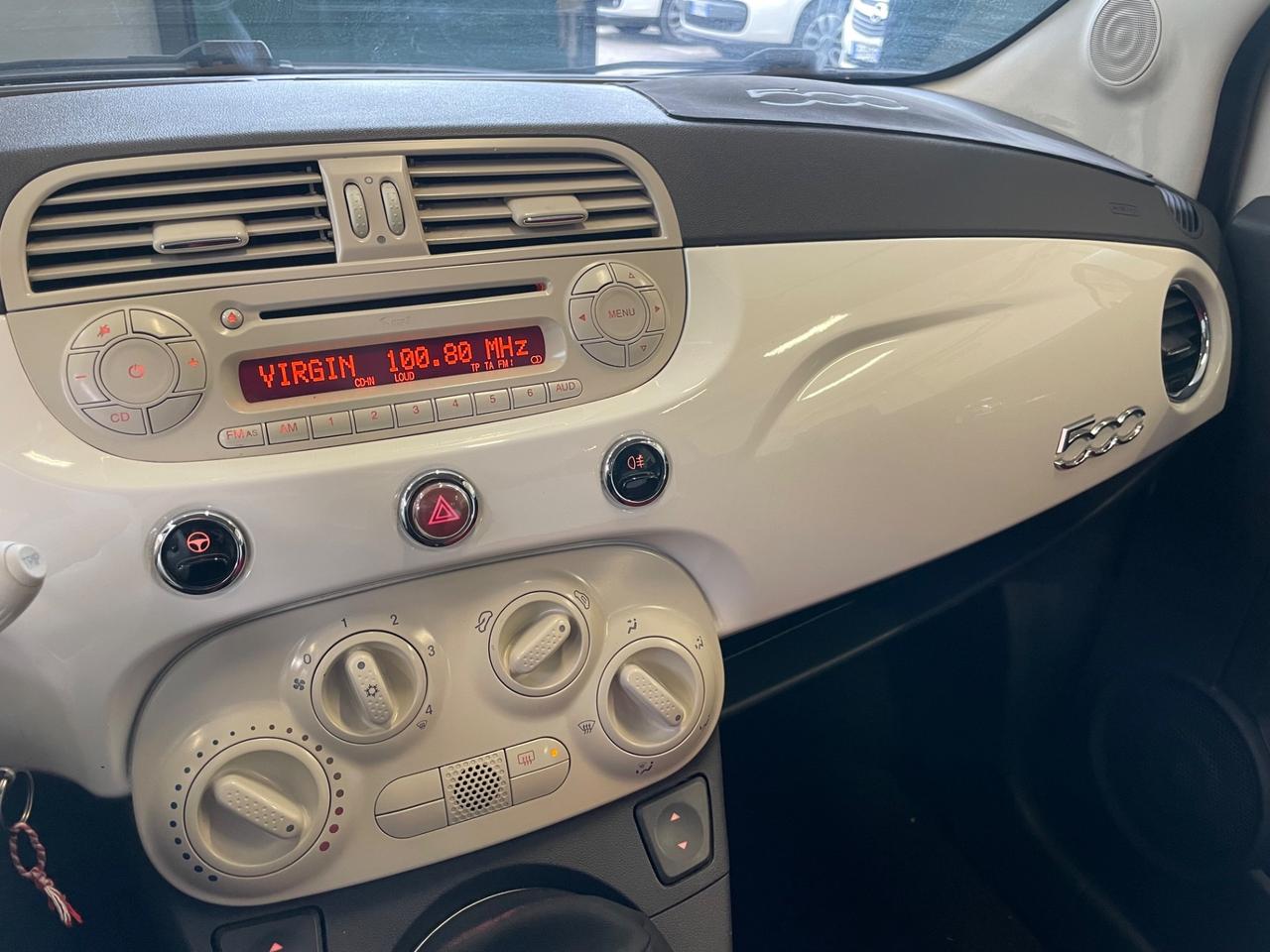 Fiat 500 1.2 Pop CERCHI IN LEGA - NEOPATENTATI - INTERNI ROSSI