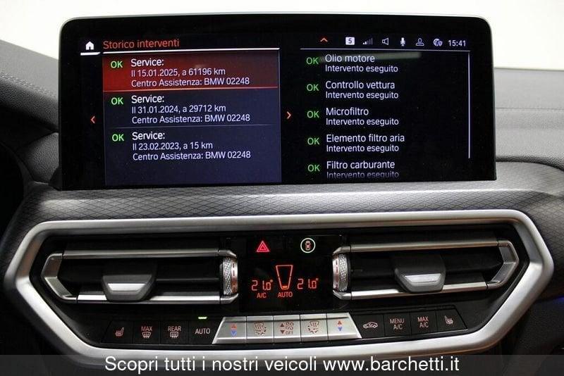 BMW X3 xdrive M40d mhev 48v auto