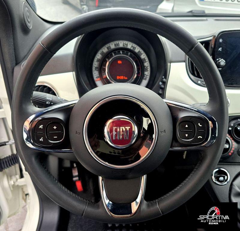 FIAT 500 HYBRID NAVI SENSORI CERCHI SPORT!