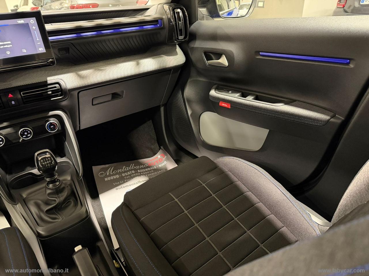 CITROEN C3 PureTech 100 S&S Plus NUOVA / KM 0