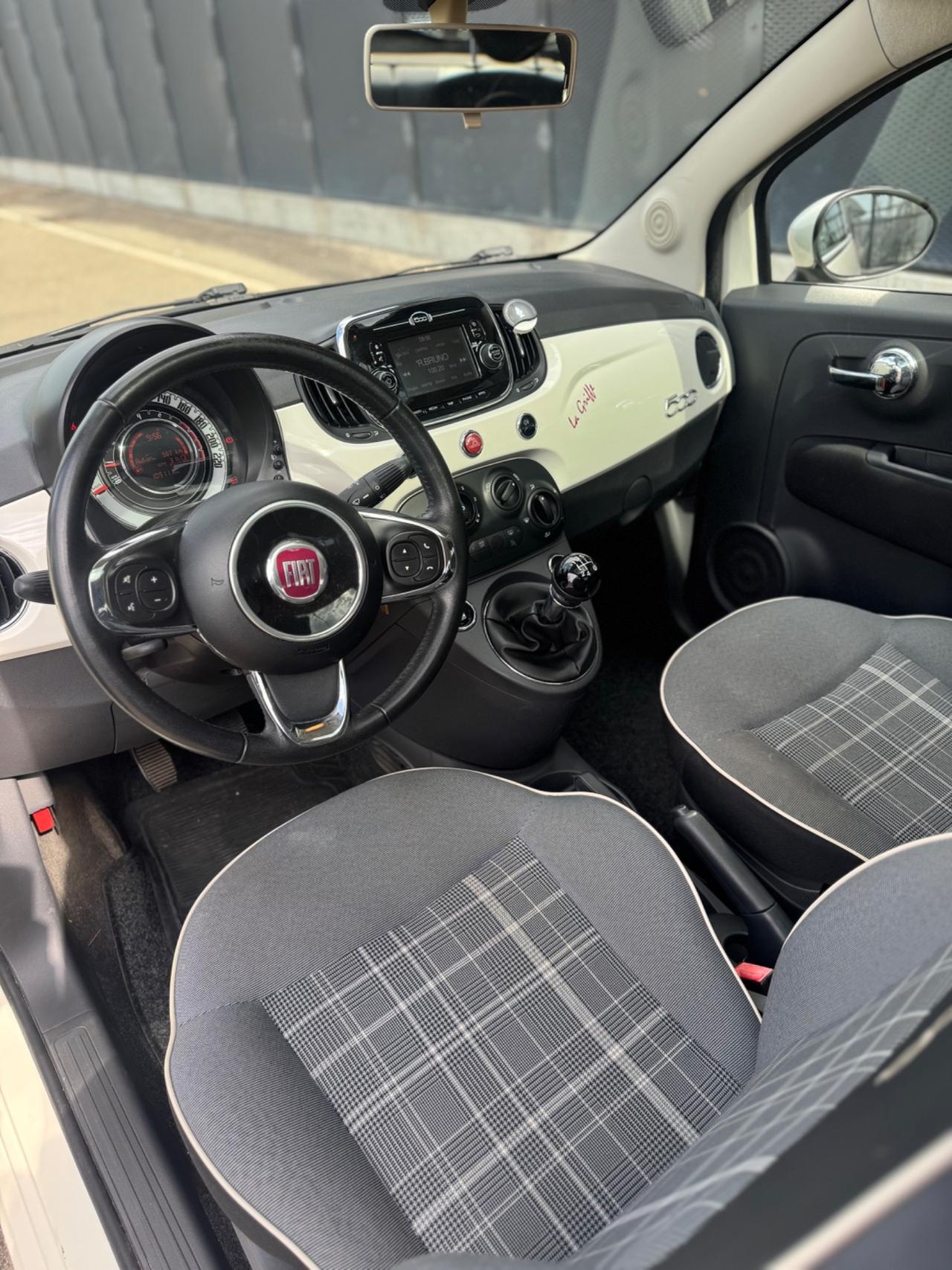 FIAT 500 1.2 69 CV LOUNGE OK NEOPATENTATI