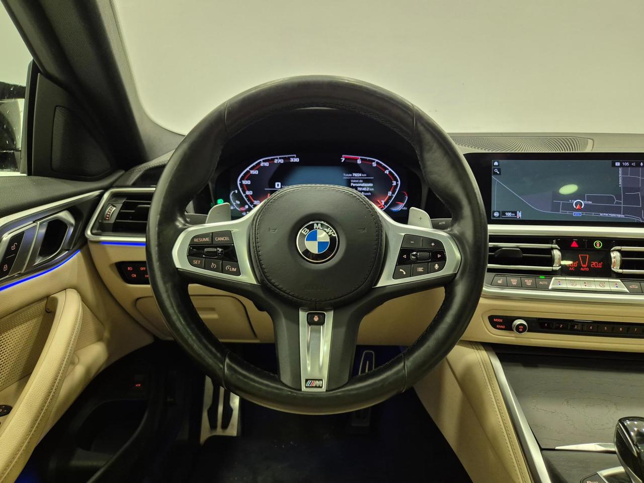 BMW 430 i Coupe Msport auto - Cam - Cruise/Lim - Tetto - Laser