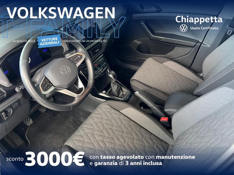 Volkswagen T-Cross 1.0 tsi life 95cv