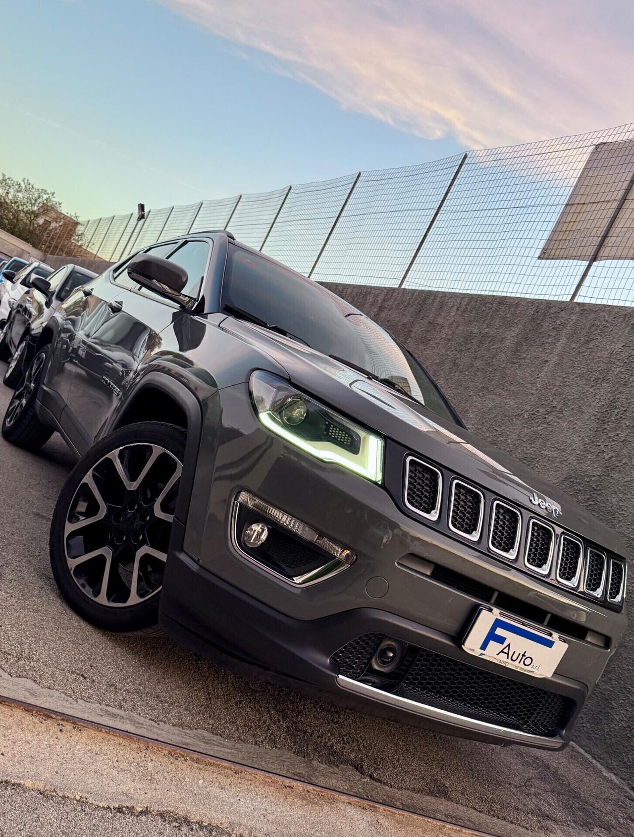 Jeep Compass 1.6 Multijet 2WD Limited FULL OPTIONAL,Cerchi 19”,LED+Xeno,bicolore,pelle,ecc.
