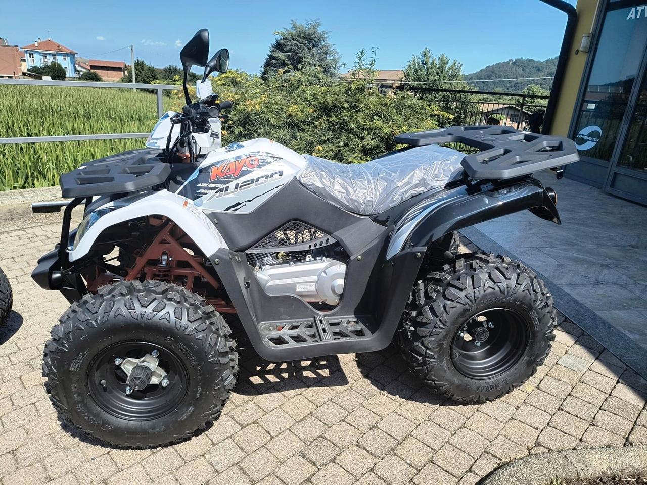 Quad kayo au 200 agricolo trattore targa gialla