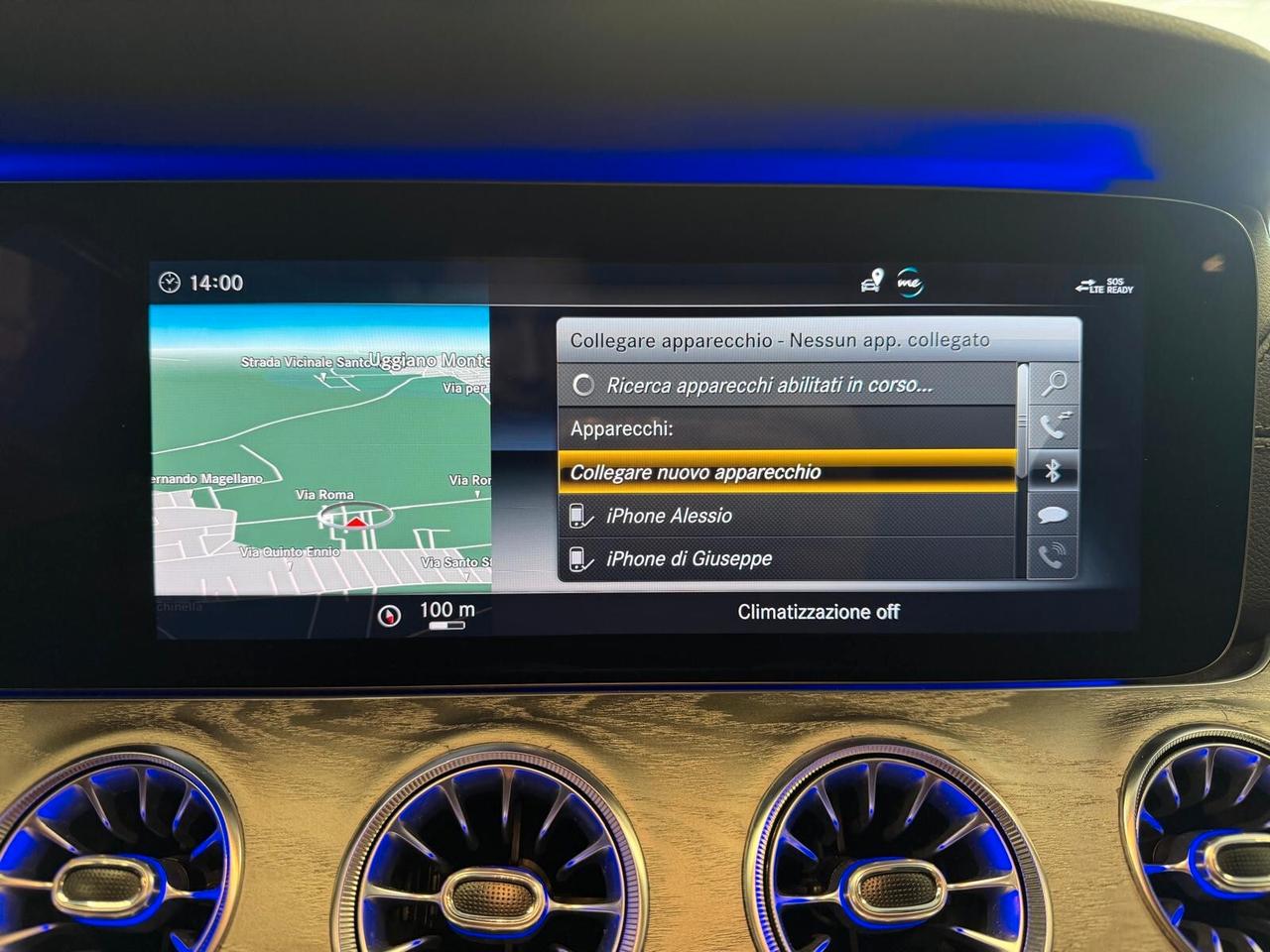 MERCEDES CLS 350D PREMIUM 4MATIC 3.0 286CV PELLE NAVI CAM360° ANNO 2019