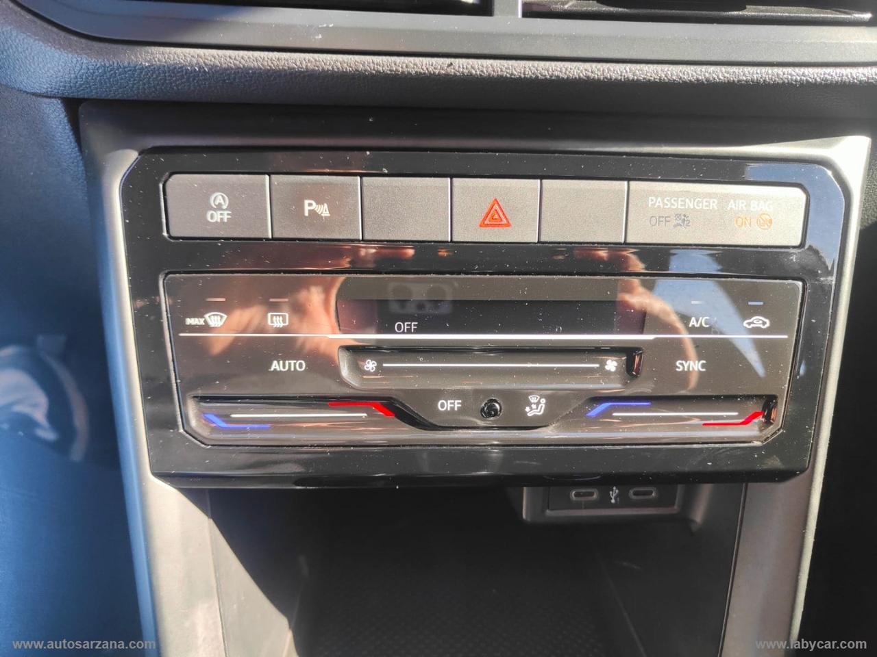 VOLKSWAGEN T-Cross 1.0 TSI Style BMT 3 ANNI GARANZIA -- 15GG SODDISFATTI O RIMBORSATI