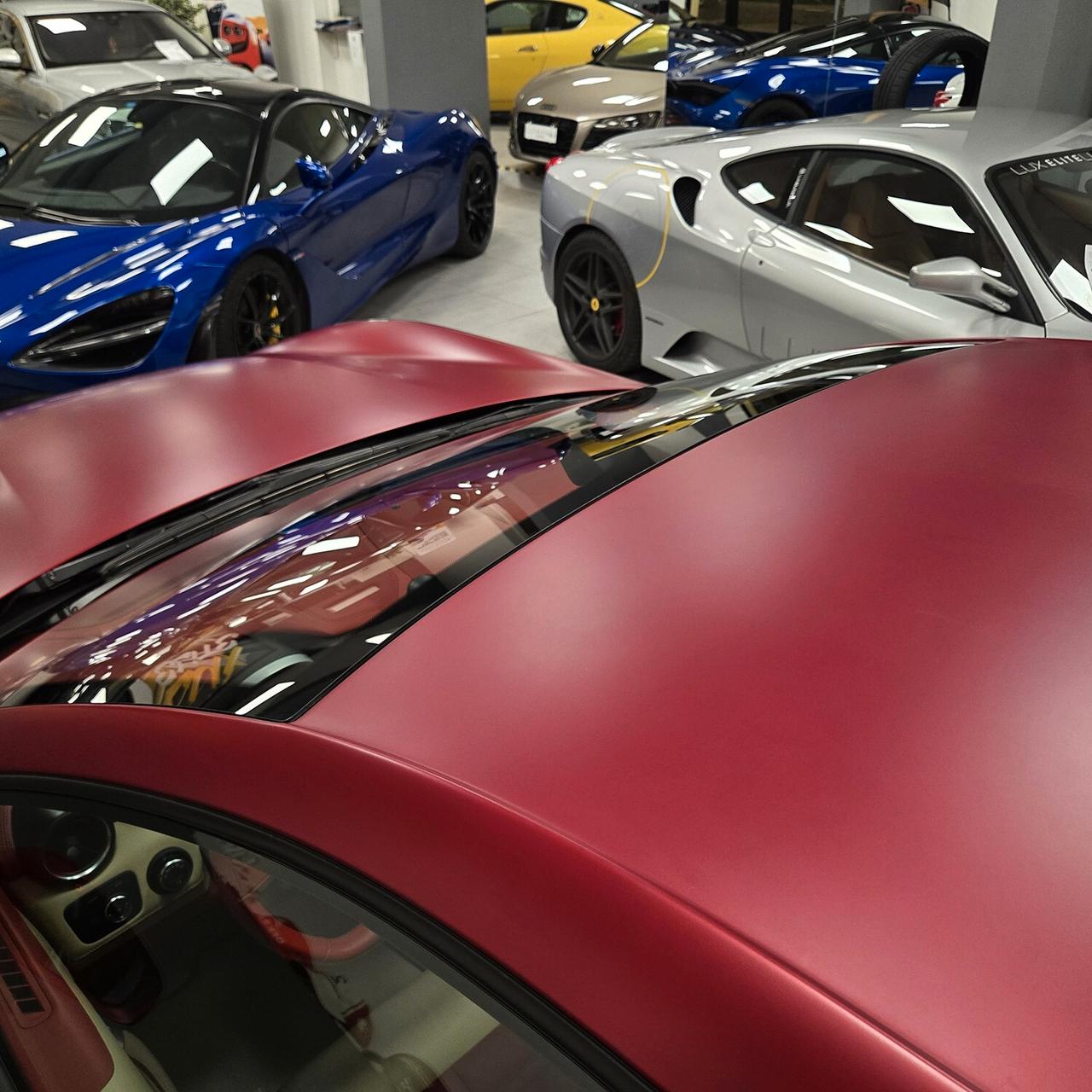 Ferrari FF MATTE RED ORIGINALE FERRARI_TUTTI I SERVICE_LIFT_TOP!!