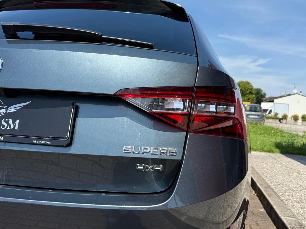 Skoda Superb 2.0 TDI 150 CV SCR 4x4 TG UFFICIALI