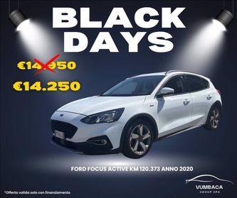 FORD Focus Active 1.5 ecoblue s&s 120cv del 2020