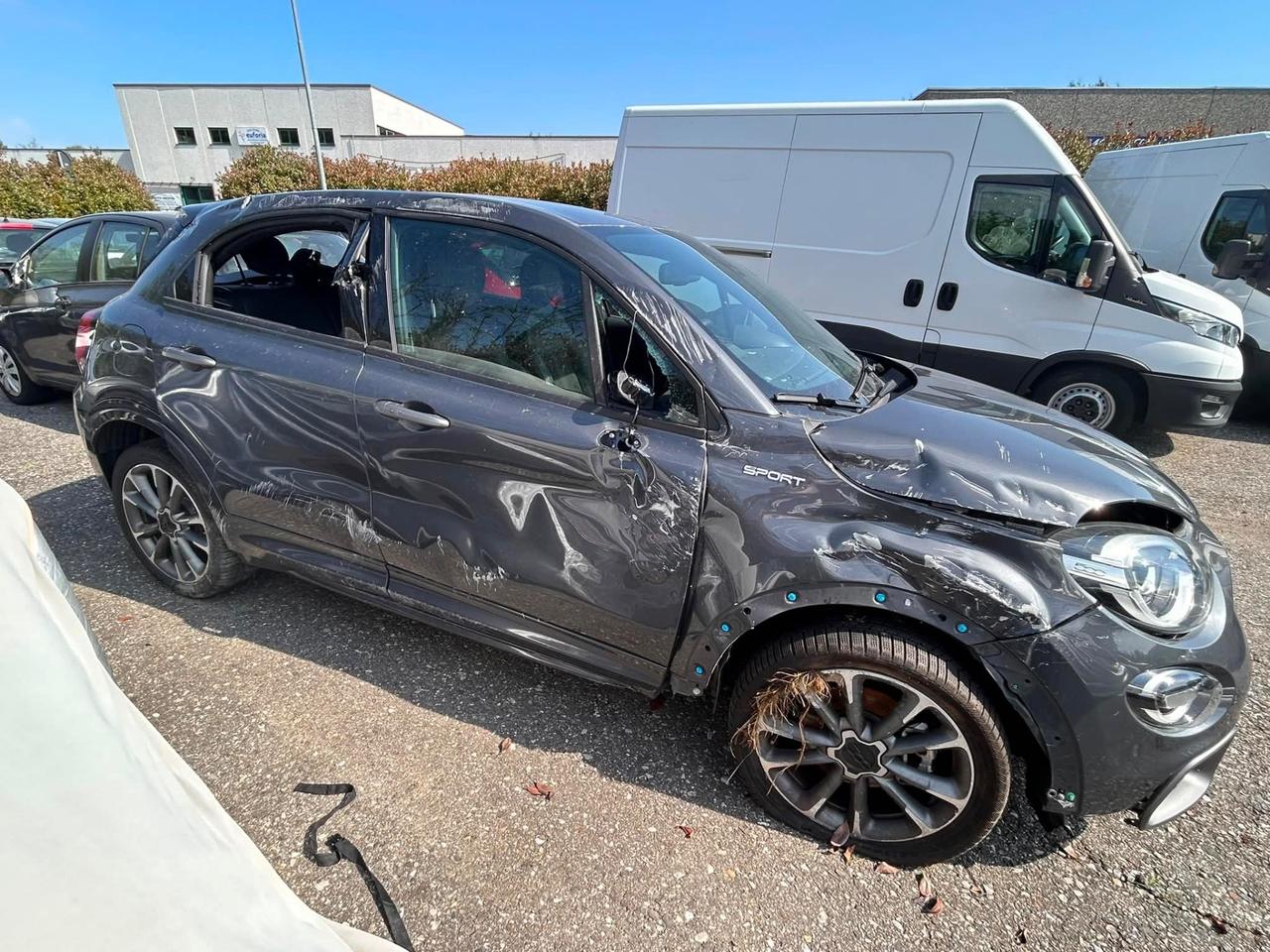 Fiat 500X Sport 1.3 T4 150cv DCT Automatica | Navi Full LED Sinistrata
