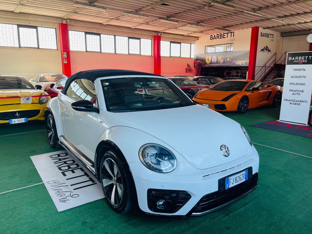 VW Maggiolino Cabrio 2.0 TDI DSG R Line PERMUTE RATE