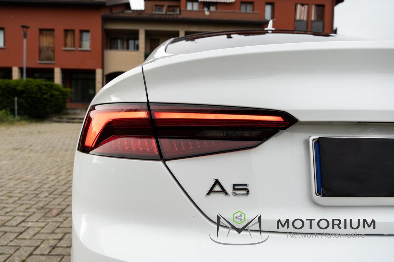 Audi A5 40 TDI 190CV S TRONIC 2019 - ALLESTIMENTO S LINE