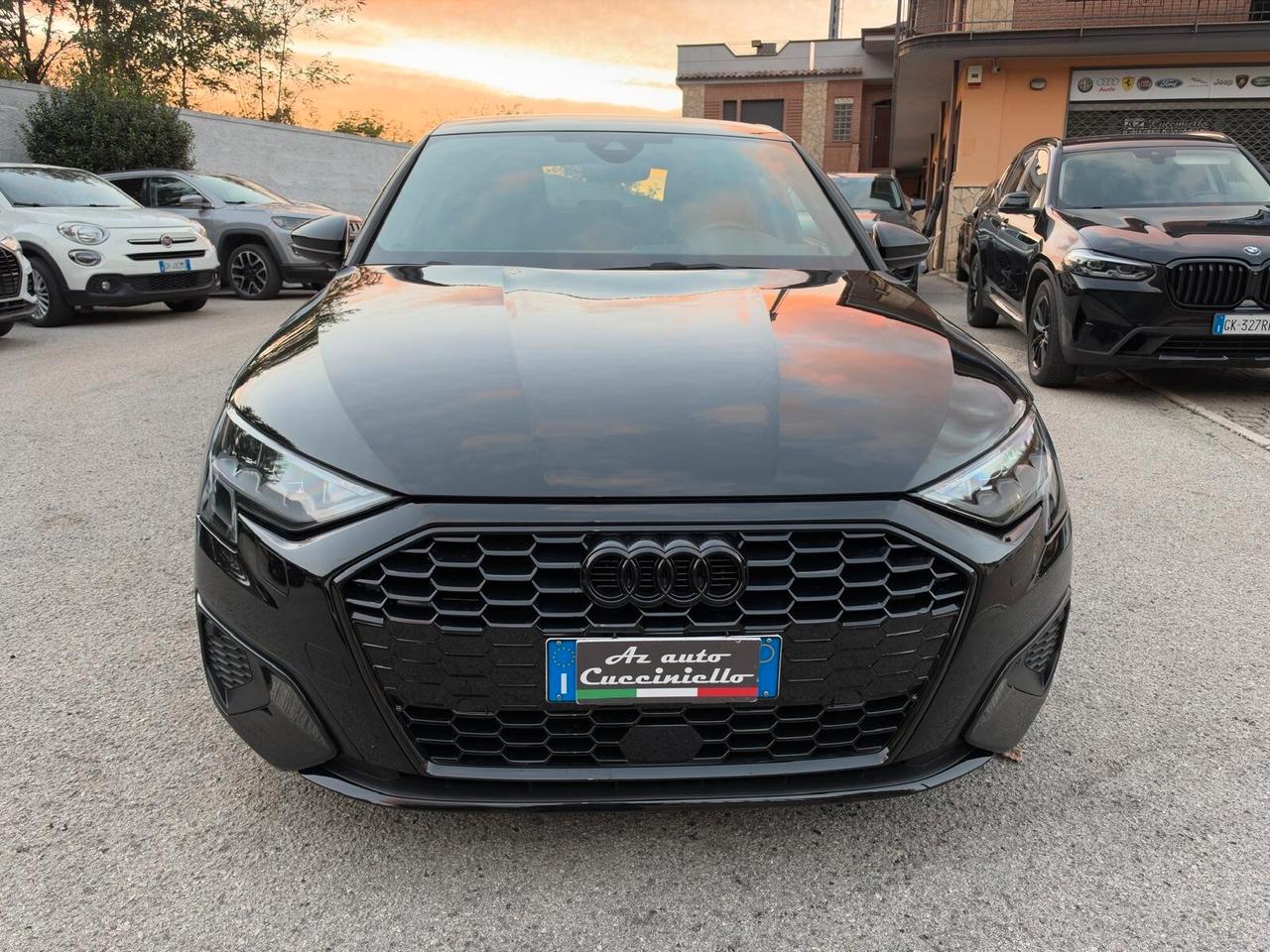 Audi A3 SPB 35 TDI 150 CV - S-LINE - S-TRONIC MY 22 TOTAL BLAK