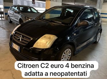 Citroen C2 1.1 Exclusive euro 4 benzina adatta a neopatentati