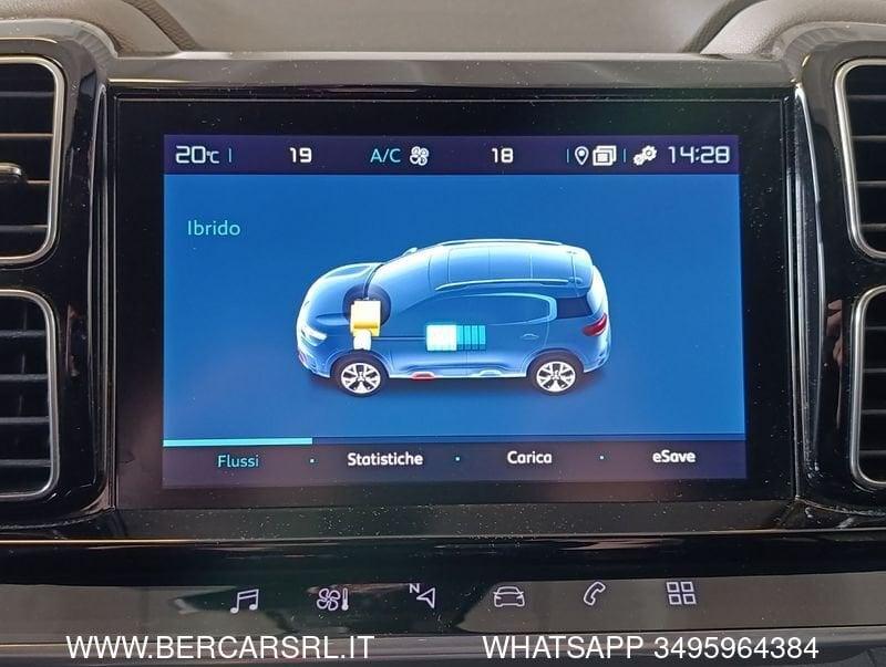 Citroën C5 Aircross Hybrid 225 E-EAT8 Shine*TELECAMERA*MISTO PELLE*