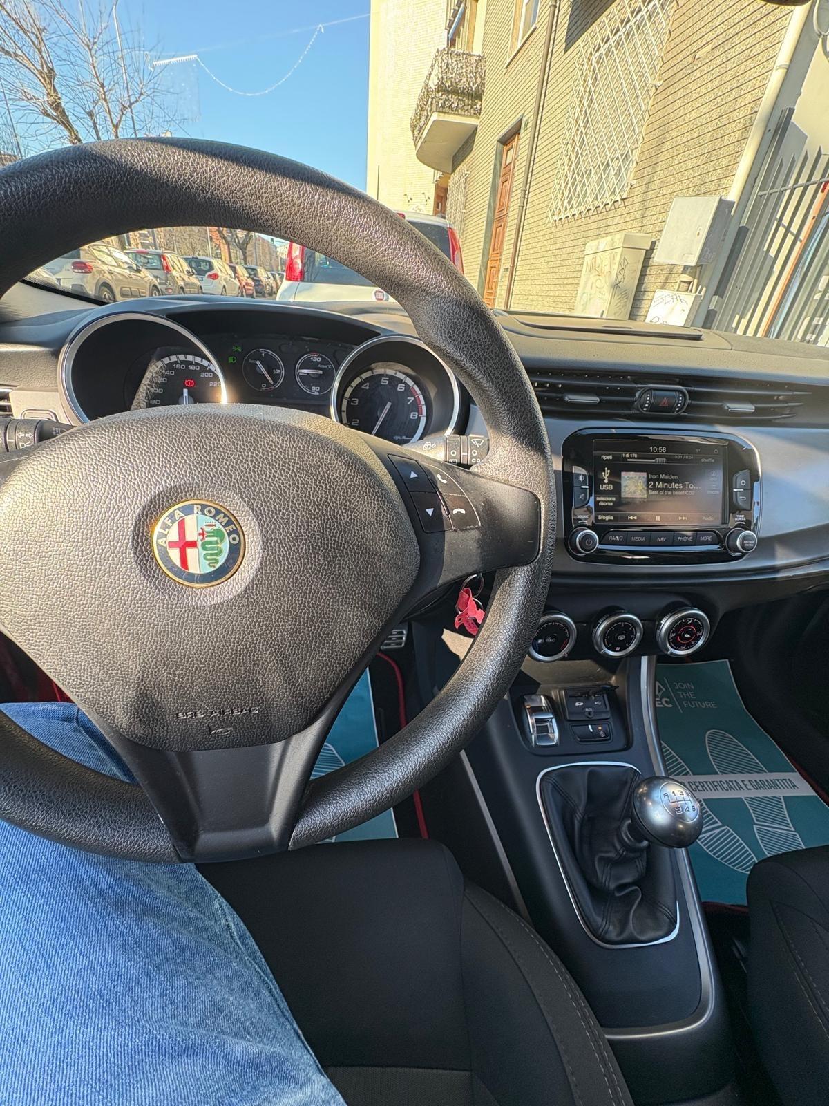 Alfa Romeo Giulietta 1.4 Turbo 105 CV Unicoproprietario
