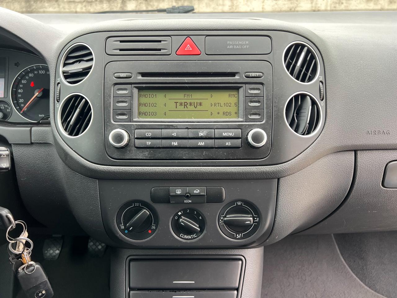 VW GOLF PLUS 1.9 TDI/UNICO PROPRIETARIO