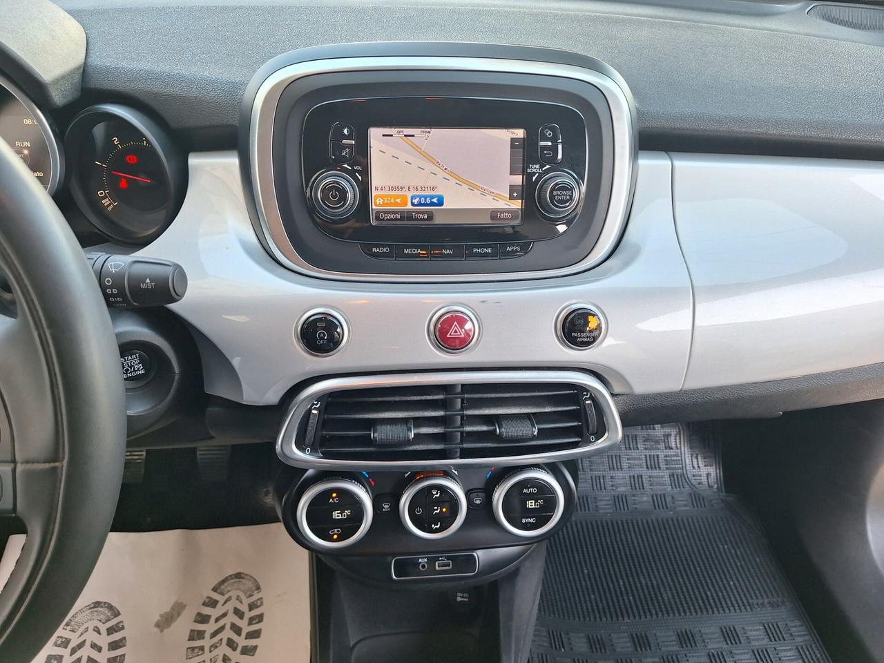 Fiat 500X 1.6 MultiJet 120 CV Lounge NAVI PELLE 2017