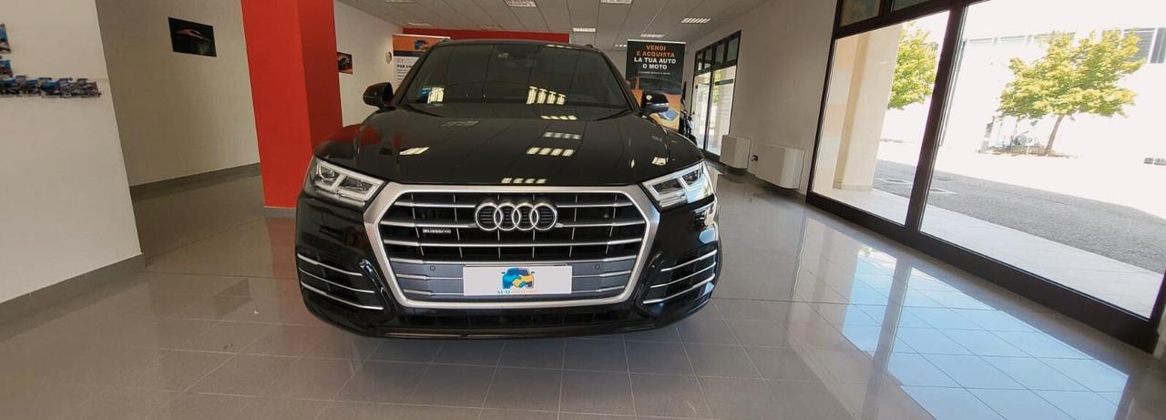 BELLISSIMA AUDI Q5 40 TDI S-LINE PLUS QUATTRO 190CV S-TRONIC-TENUTA CON MOLTISSIMA CURA-PERFETTA IN TUTTO-COME NUOVA-GARANZIA UFFICIALE AUDI FINO AL 10/2026 PIÙ GARANZIA M-M MOTORS FINO AD OTTOBRE 2027.