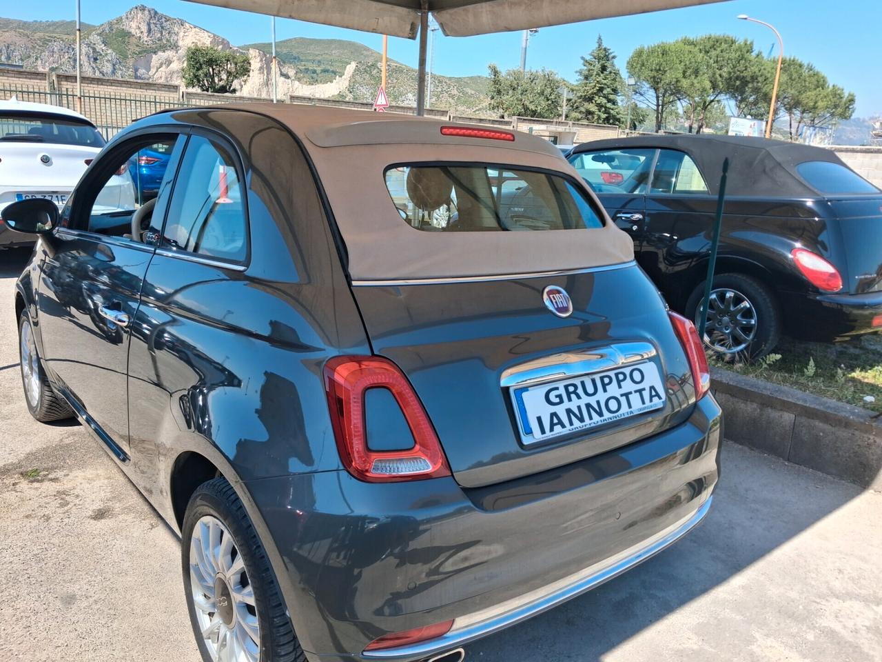 Fiat 500 C 1.2 69 C.V. CAMBIO AUTOMATICO KM 386970 GARANZIA CERTIFICATA CON CERTIFICATO DI CONFORMITA